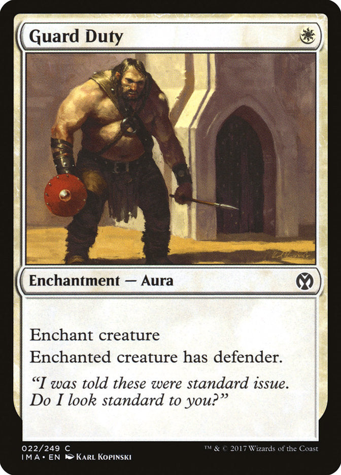 Guard Duty [Iconic Masters] | Good Games Morley