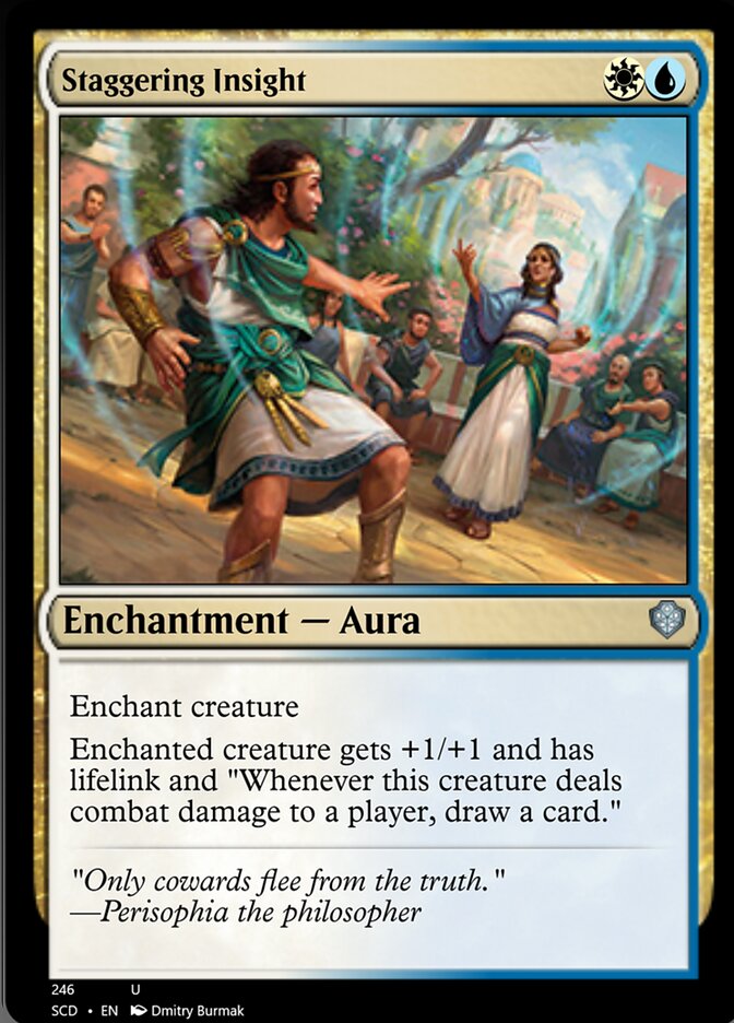 Staggering Insight [Starter Commander Decks] | Good Games Morley