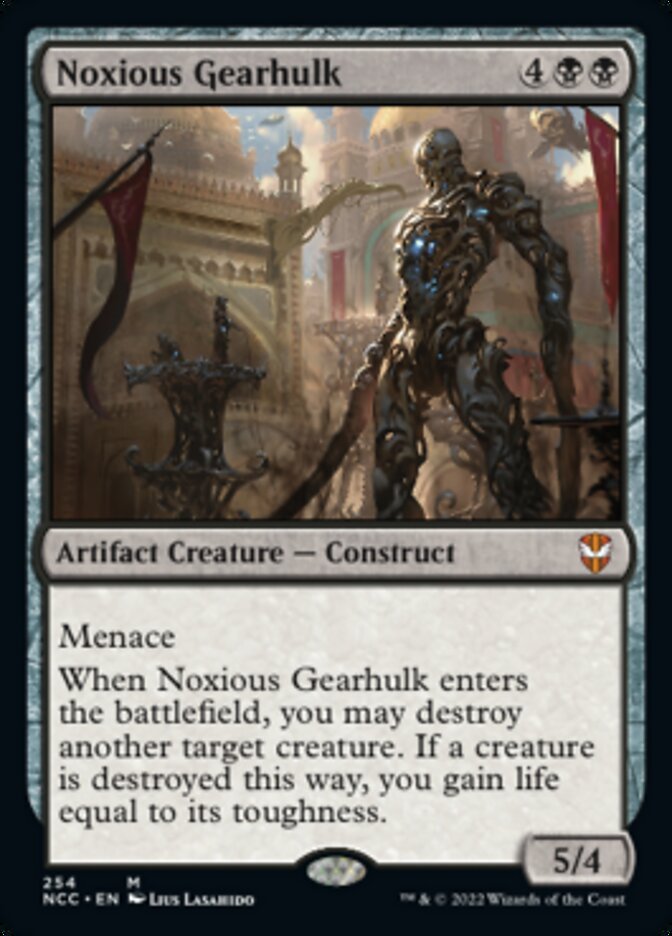 Noxious Gearhulk [Streets of New Capenna Commander] | Good Games Morley