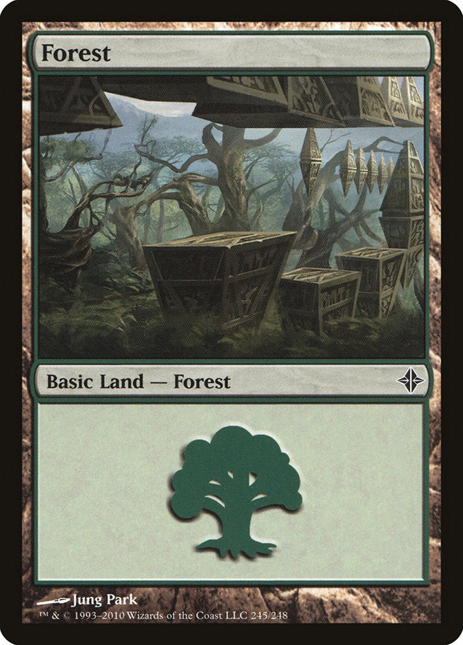 Forest (245) [Rise of the Eldrazi] | Good Games Morley