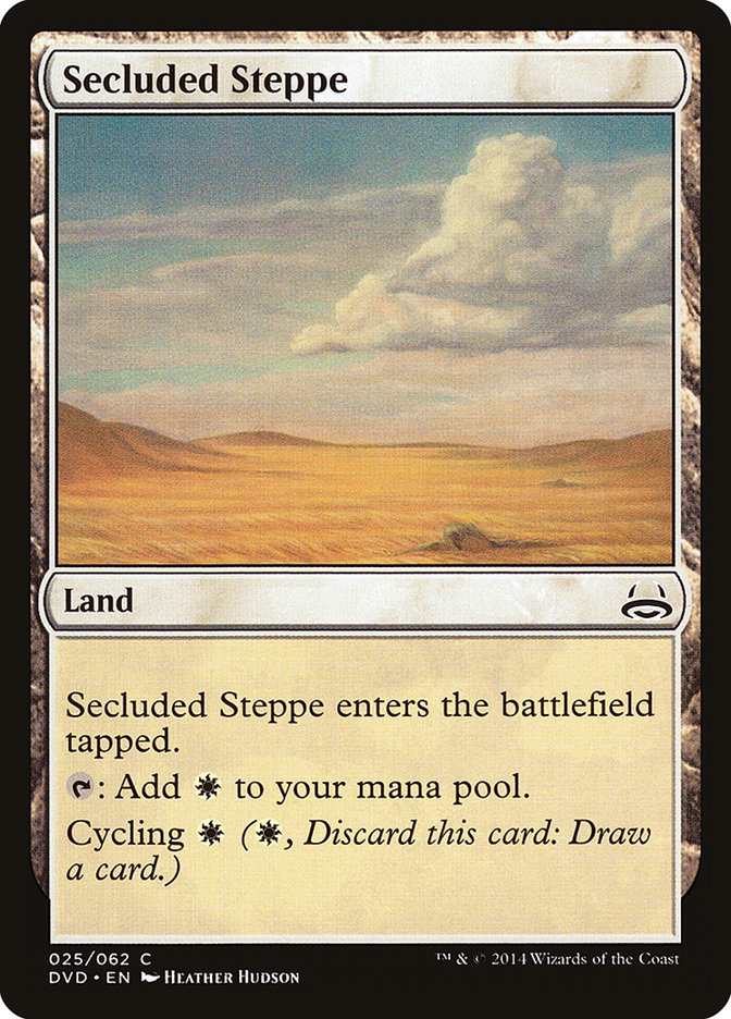 Secluded Steppe (Divine vs. Demonic) [Duel Decks Anthology] | Good Games Morley