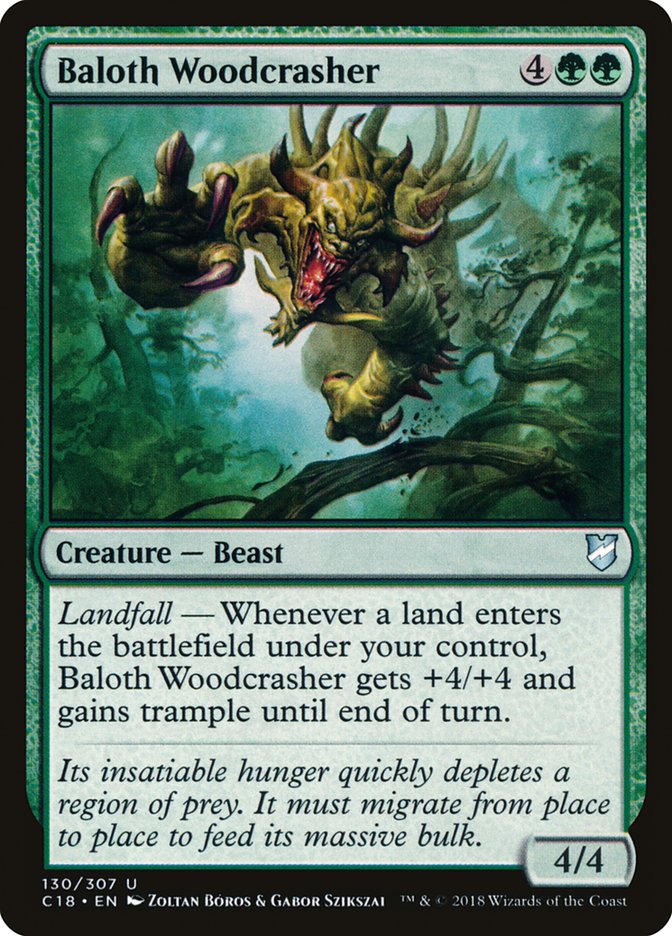 Baloth Woodcrasher [Commander 2018] | Good Games Morley