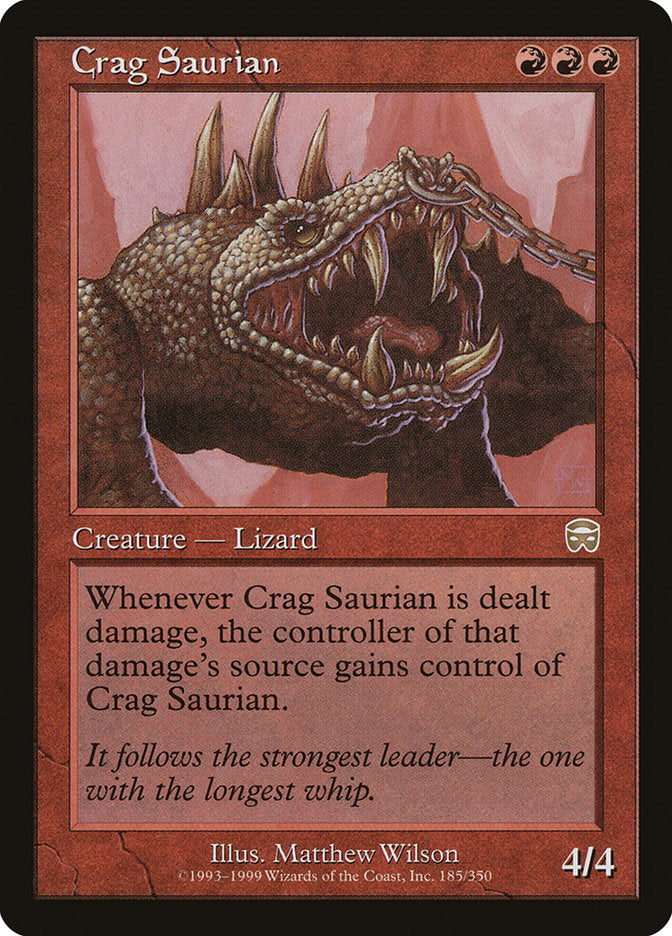 Crag Saurian [Mercadian Masques] | Good Games Morley
