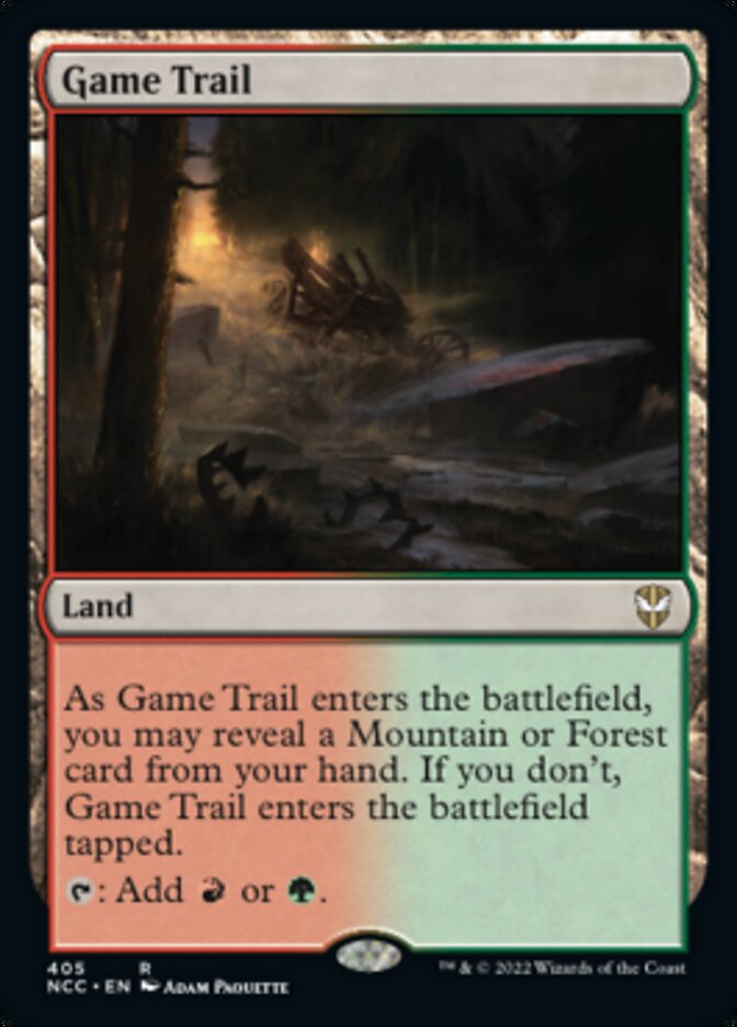 Game Trail [Streets of New Capenna Commander] | Good Games Morley