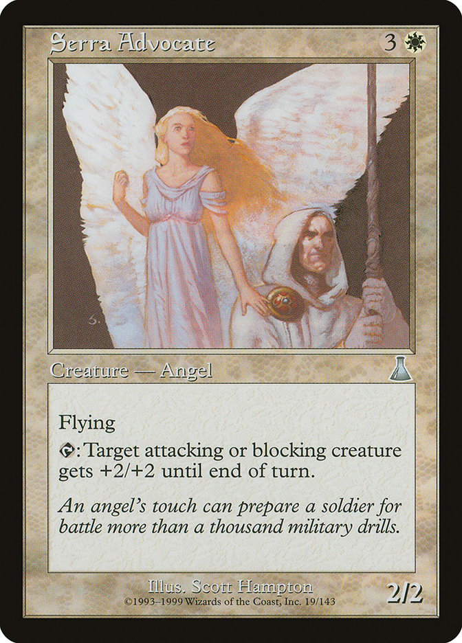Serra Advocate [Urza's Destiny] | Good Games Morley