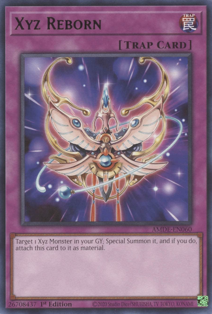 Xyz Reborn [AMDE-EN060] Rare | Good Games Morley