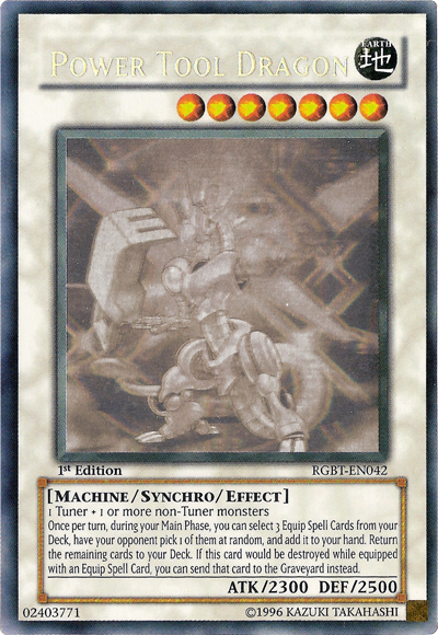 Power Tool Dragon [RGBT-EN042] Ultimate Rare | Good Games Morley