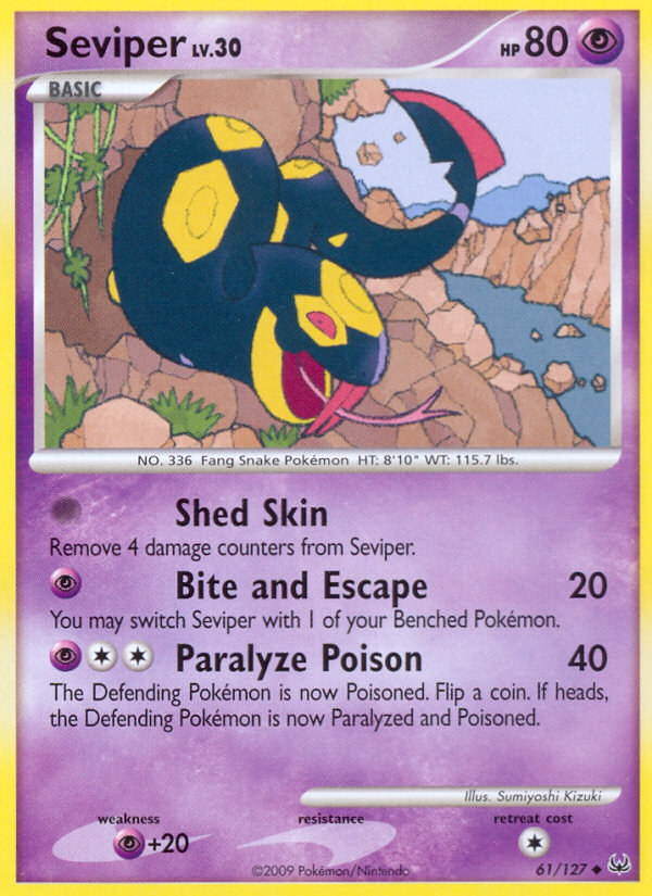 Seviper (61/127) [Platinum: Base Set] | Good Games Morley