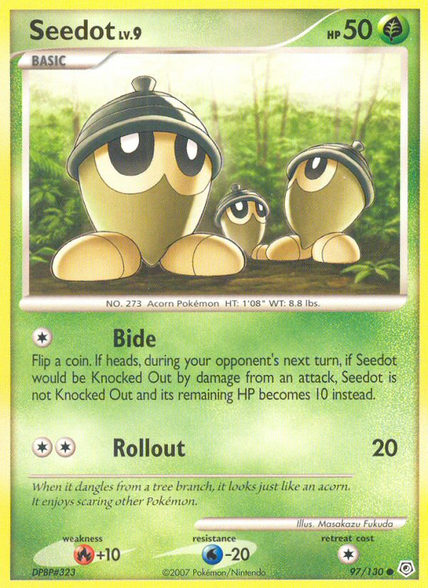 Seedot (97/130) [Diamond & Pearl: Base Set] | Good Games Morley