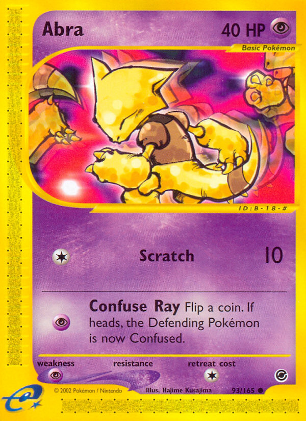 Abra (93/165) [Expedition: Base Set] | Good Games Morley