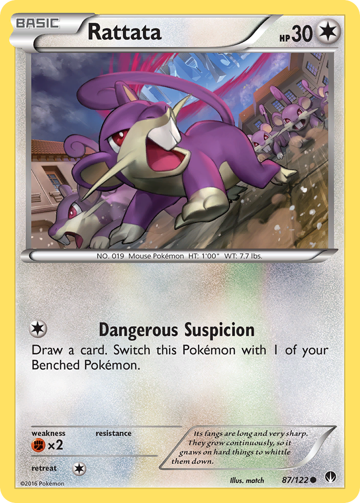 Rattata (87/122) [XY: BREAKpoint] | Good Games Morley