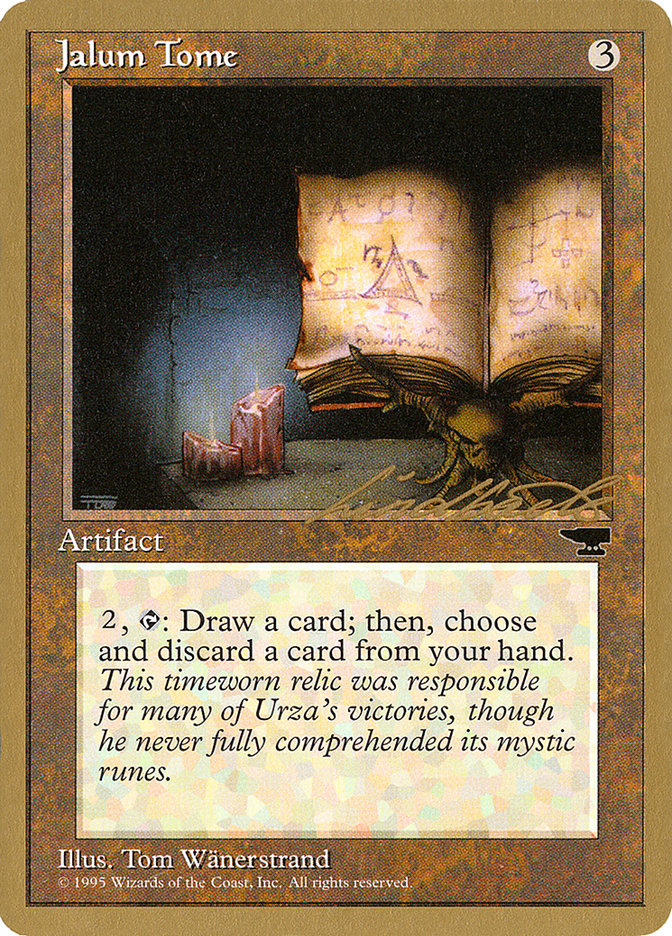Jalum Tome (Leon Lindback) [Pro Tour Collector Set] | Good Games Morley