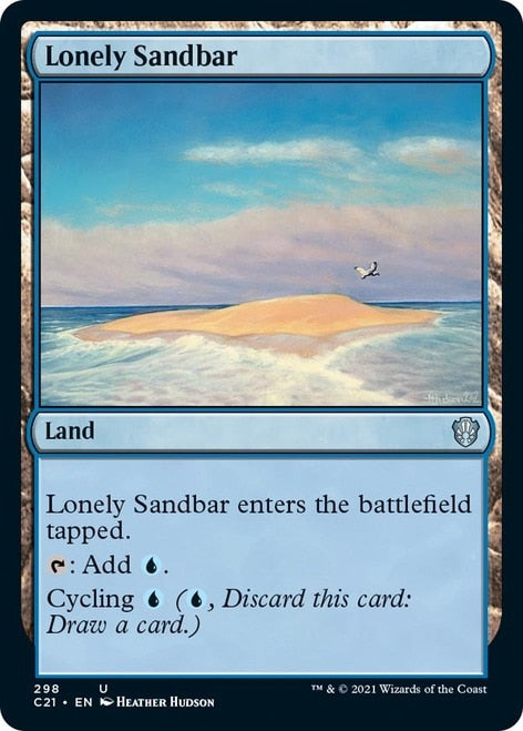 Lonely Sandbar [Commander 2021] | Good Games Morley