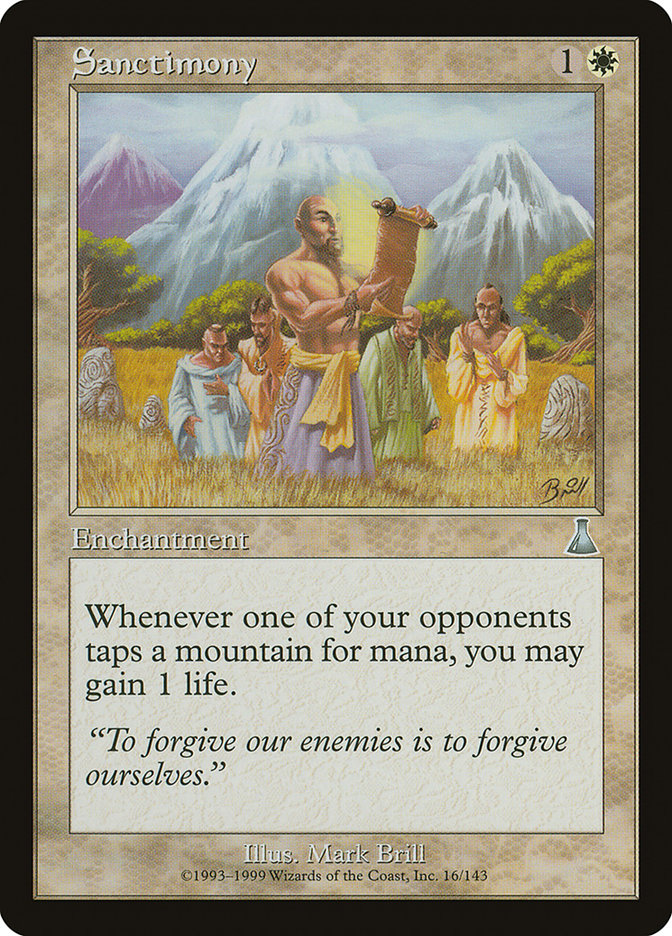 Sanctimony [Urza's Destiny] | Good Games Morley