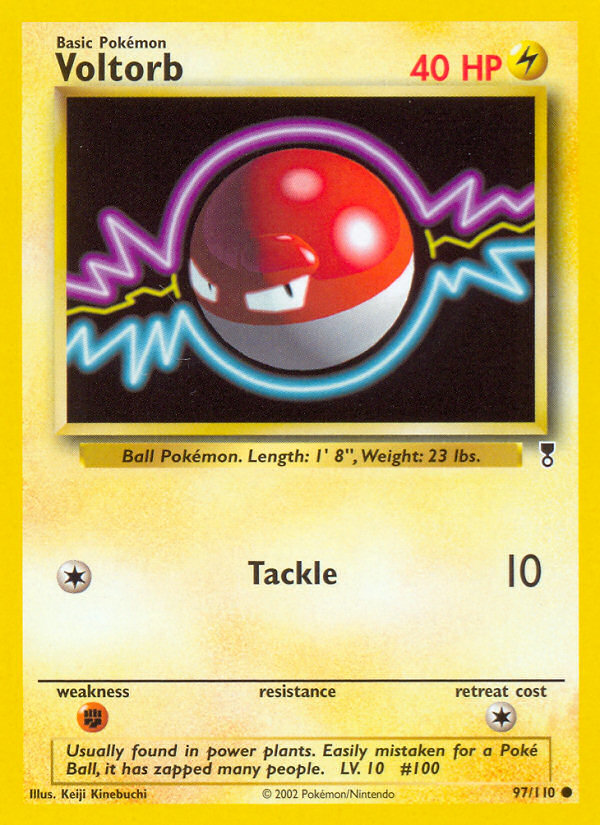 Voltorb (97/110) [Legendary Collection] | Good Games Morley
