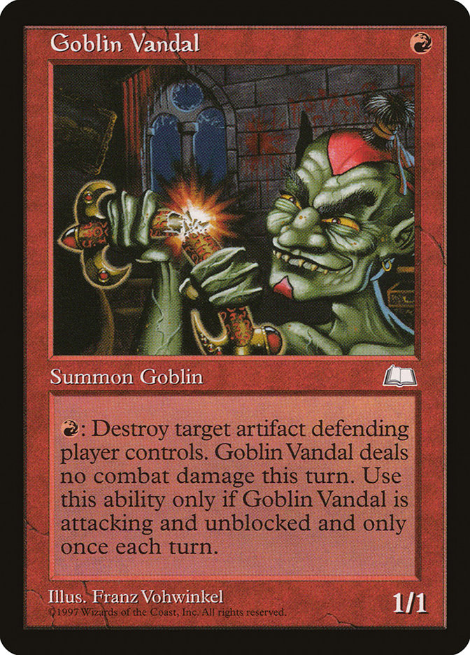 Goblin Vandal [Weatherlight] | Good Games Morley
