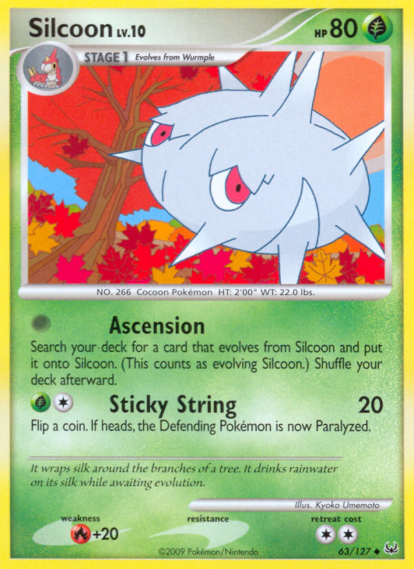 Silcoon (63/127) [Platinum: Base Set] | Good Games Morley