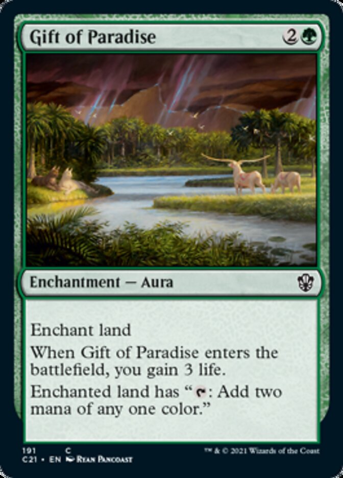 Gift of Paradise [Commander 2021] | Good Games Morley
