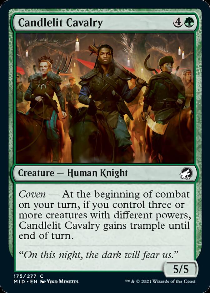 Candlelit Cavalry [Innistrad: Midnight Hunt] | Good Games Morley