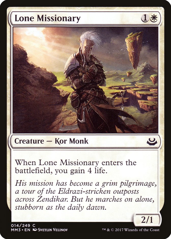 Lone Missionary [Modern Masters 2017] | Good Games Morley