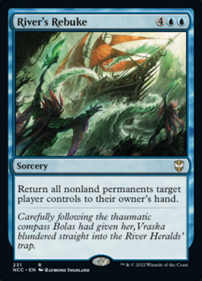 River's Rebuke [Streets of New Capenna Commander] | Good Games Morley