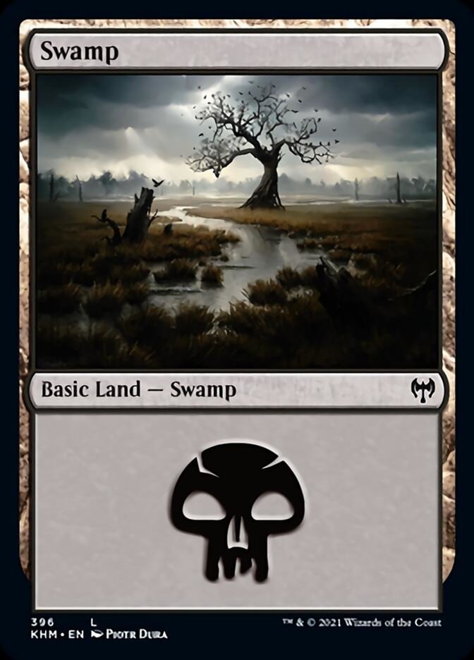 Swamp (396) [Kaldheim] | Good Games Morley