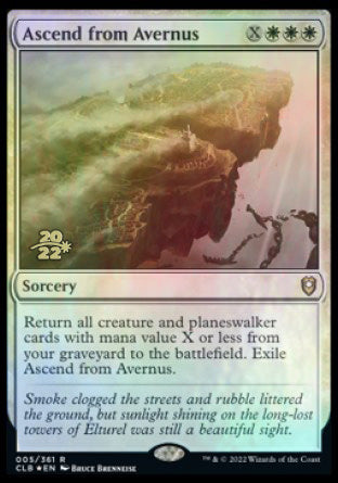 Ascend from Avernus [Commander Legends: Battle for Baldur's Gate Prerelease Promos] | Good Games Morley