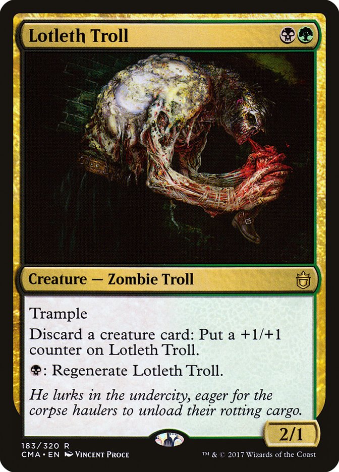 Lotleth Troll [Commander Anthology] | Good Games Morley