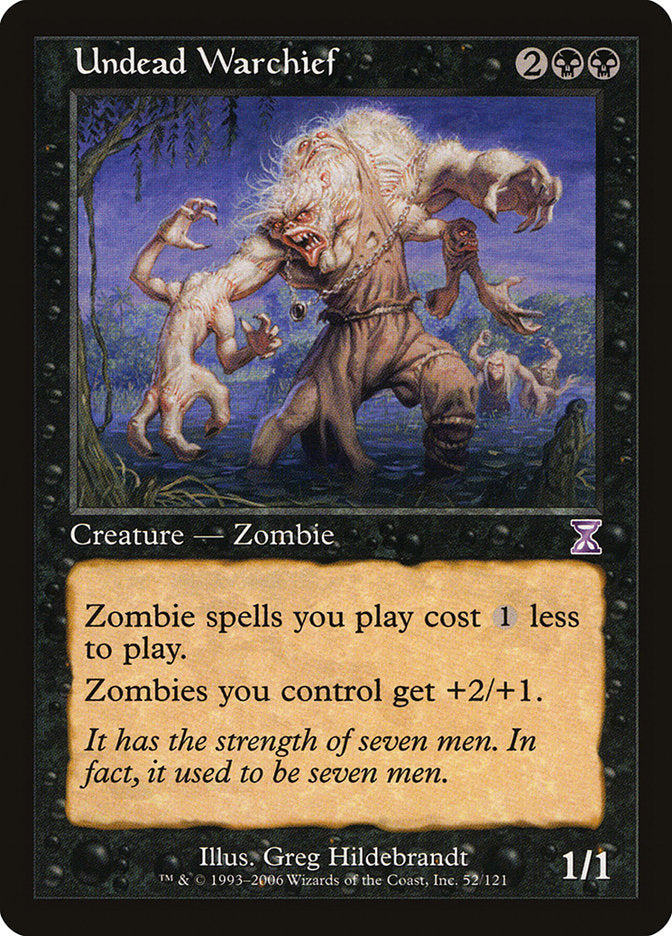Undead Warchief [Time Spiral Timeshifted] | Good Games Morley