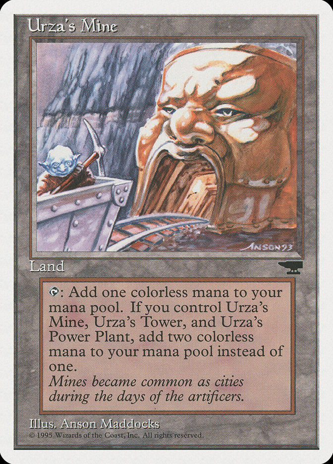 Urza's Mine (Mine Cart Entering Mouth) [Chronicles] | Good Games Morley