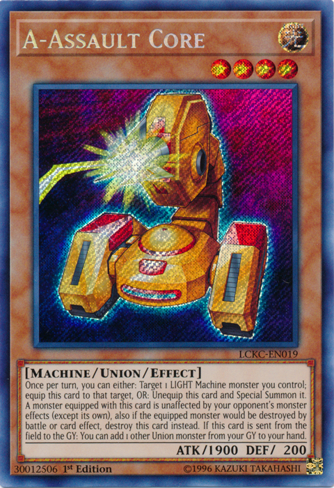 A-Assault Core [LCKC-EN019] Secret Rare | Good Games Morley