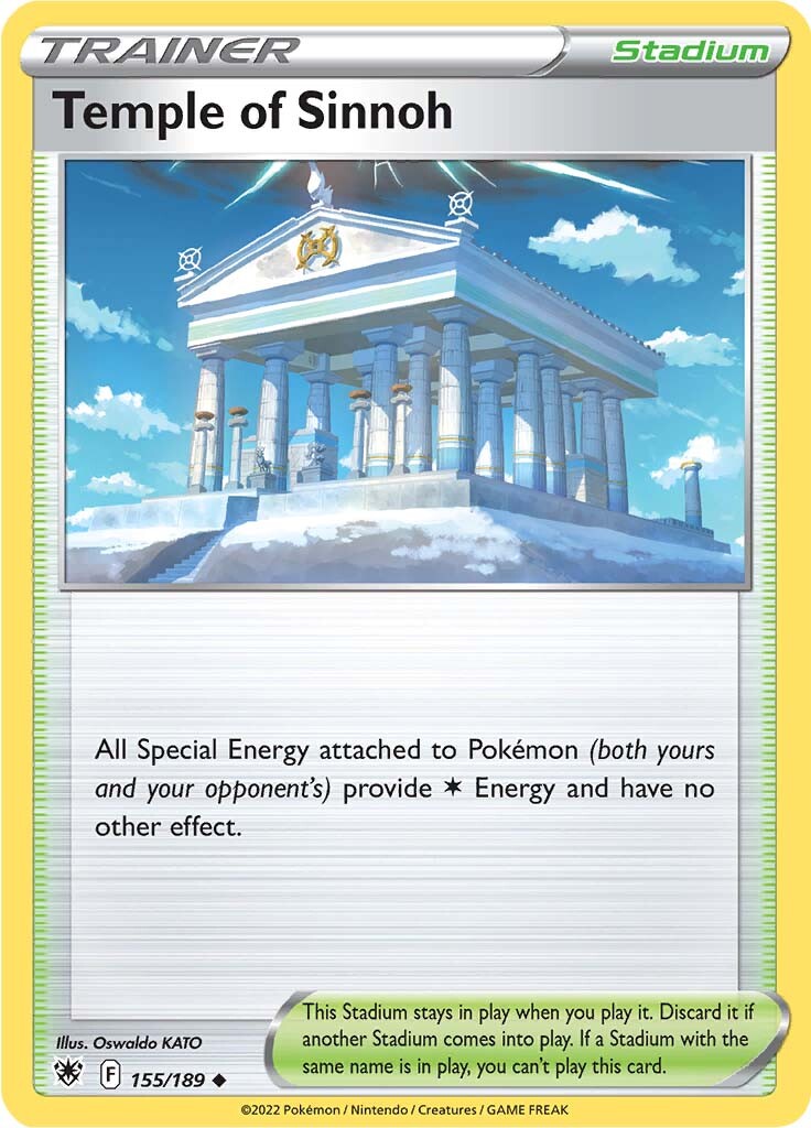 Temple of Sinnoh (155/189) [Sword & Shield: Astral Radiance] | Good Games Morley