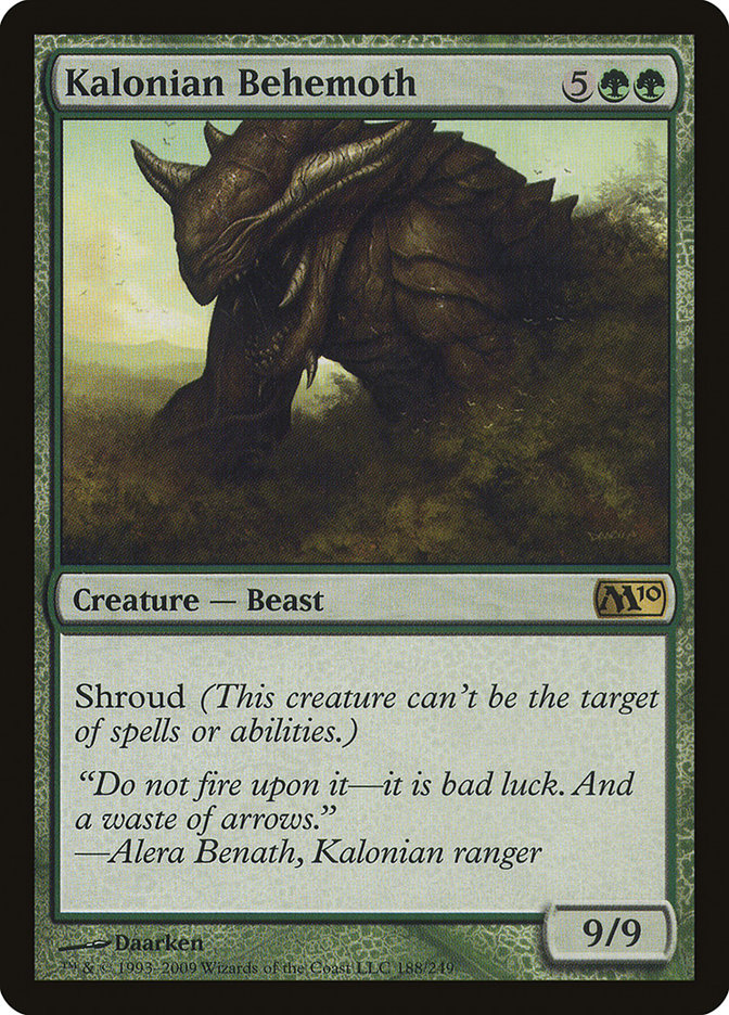 Kalonian Behemoth [Magic 2010] | Good Games Morley