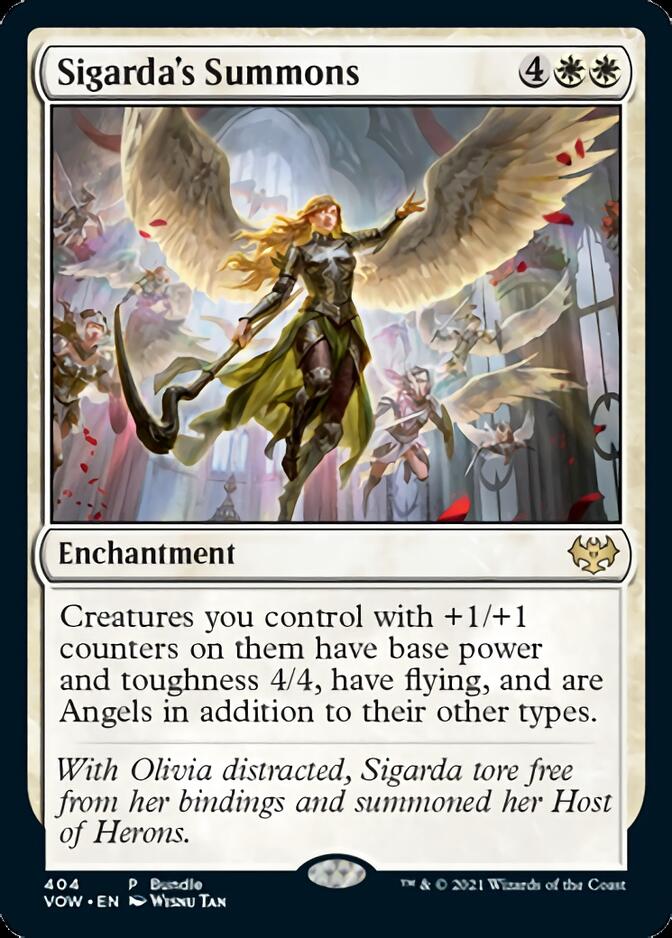 Sigarda's Summons (Bundle) [Innistrad: Crimson Vow] | Good Games Morley