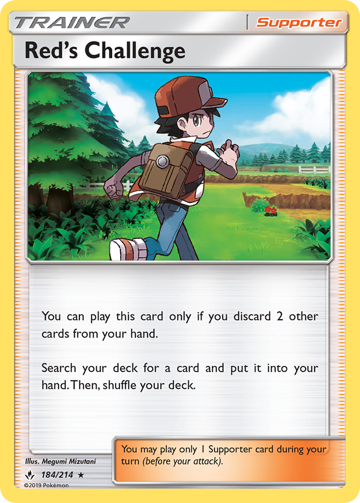 Red's Challenge (184/214) [Sun & Moon: Unbroken Bonds] | Good Games Morley