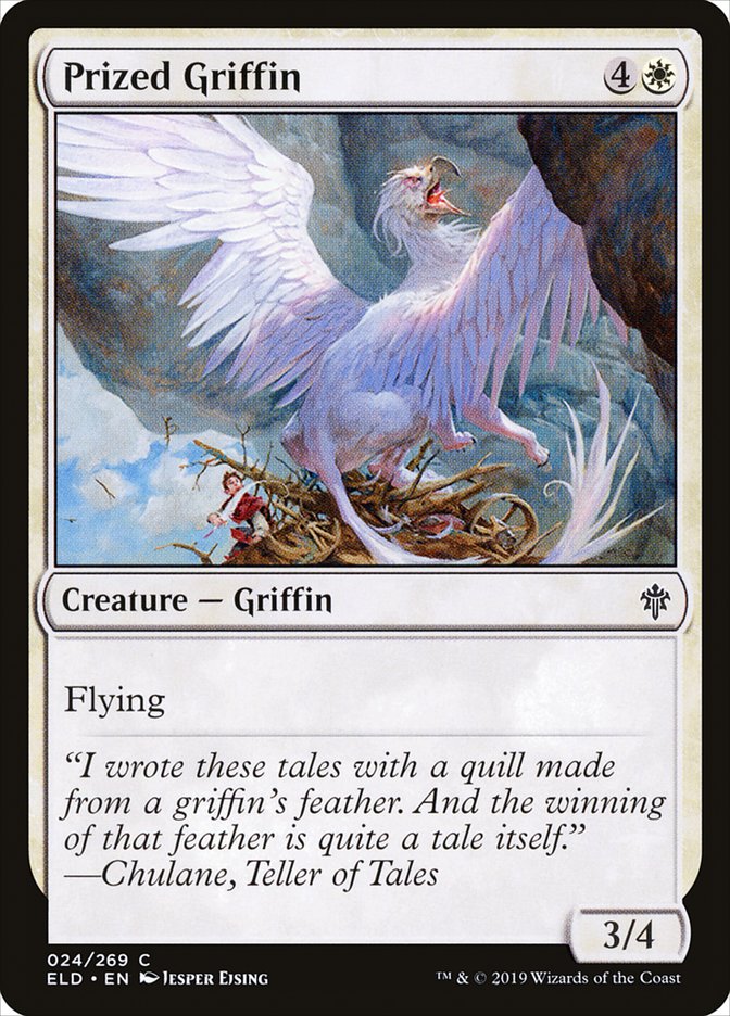 Prized Griffin [Throne of Eldraine] | Good Games Morley