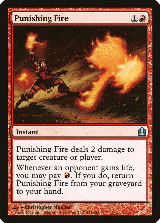 Punishing Fire [Commander 2011] | Good Games Morley