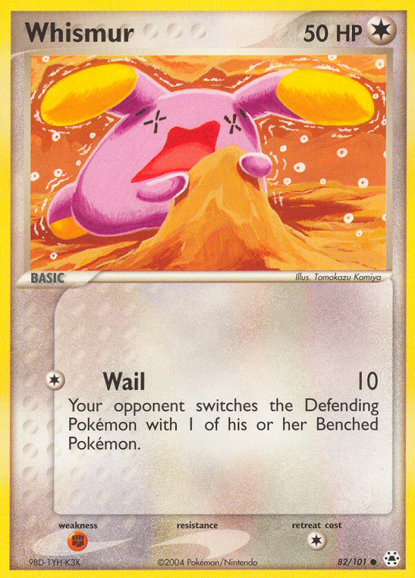 Whismur (82/101) [EX: Hidden Legends] | Good Games Morley