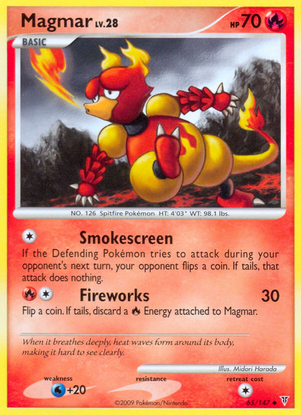 Magmar (65/147) [Platinum: Supreme Victors] | Good Games Morley