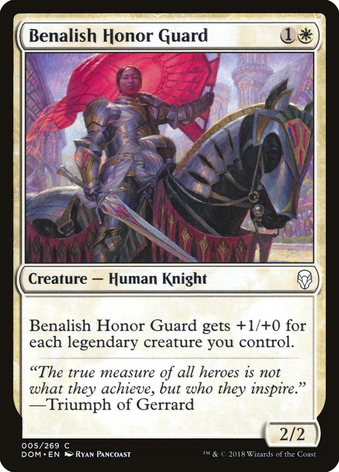 Benalish Honor Guard [Dominaria] | Good Games Morley
