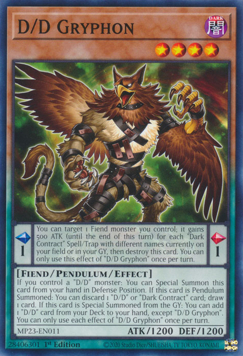D/D Gryphon [MP23-EN011] Common | Good Games Morley