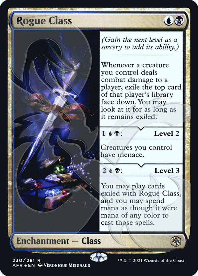 Rogue Class (Ampersand Promo) [Dungeons & Dragons: Adventures in the Forgotten Realms Promos] | Good Games Morley