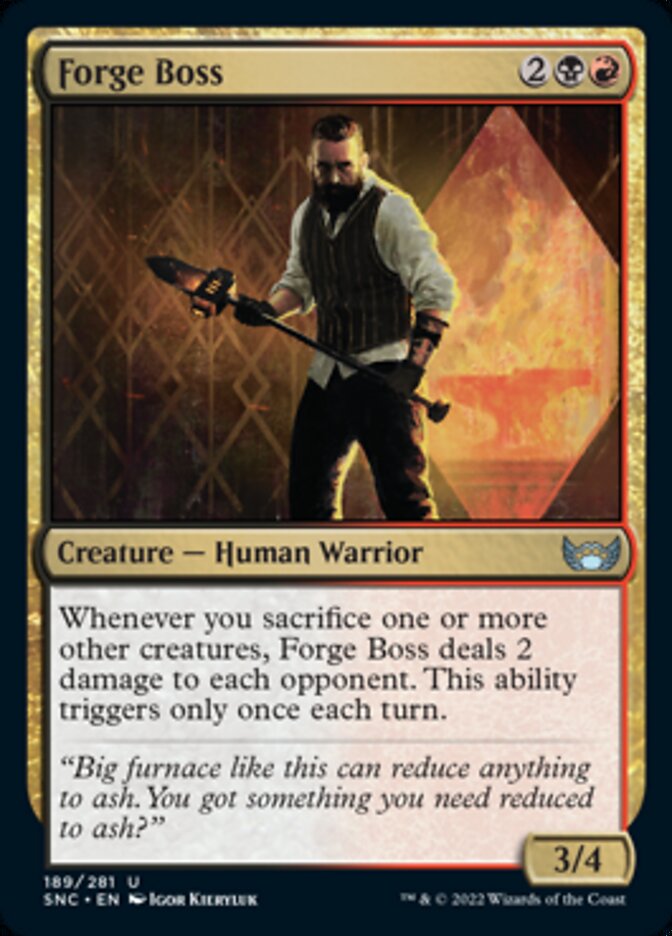 Forge Boss [Streets of New Capenna] | Good Games Morley