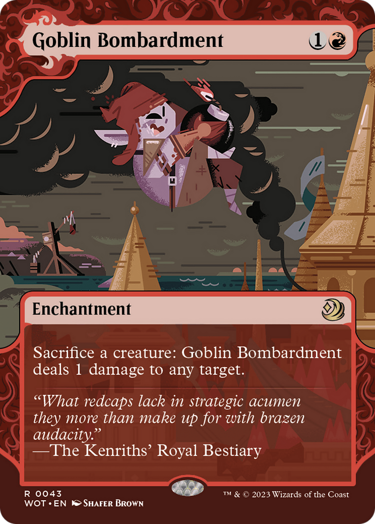Goblin Bombardment [Wilds of Eldraine: Enchanting Tales] | Good Games Morley