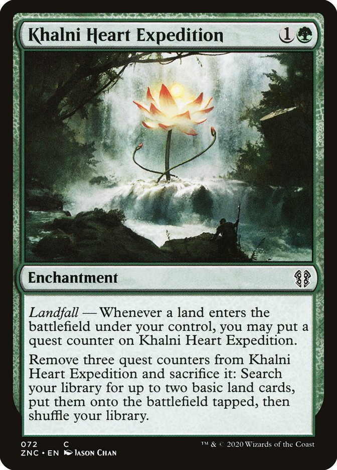 Khalni Heart Expedition [Zendikar Rising Commander] | Good Games Morley