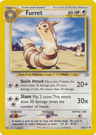 Furret (35/111) [Neo Genesis Unlimited] | Good Games Morley