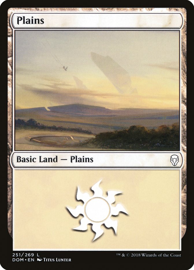 Plains (251) [Dominaria] | Good Games Morley
