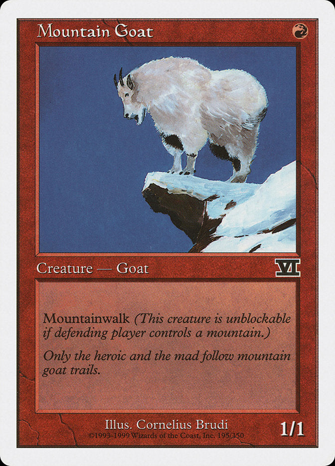 Mountain Goat [Classic Sixth Edition] | Good Games Morley