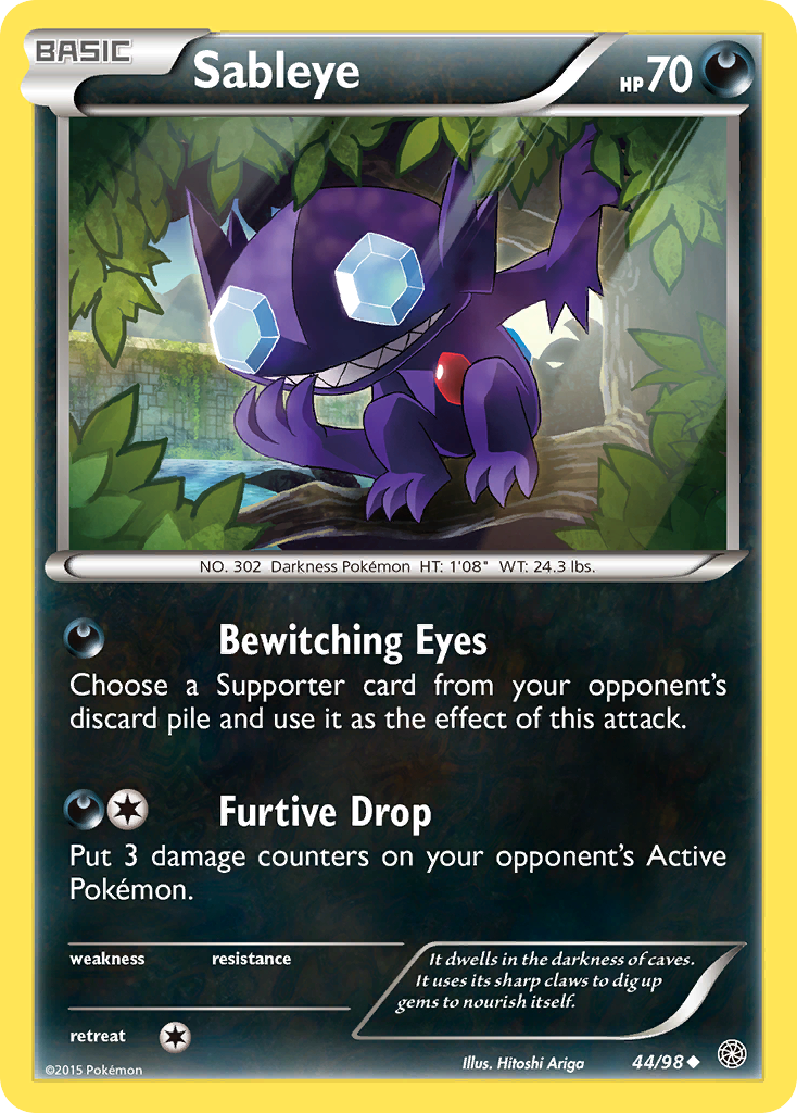 Sableye (44/98) [XY: Ancient Origins] | Good Games Morley