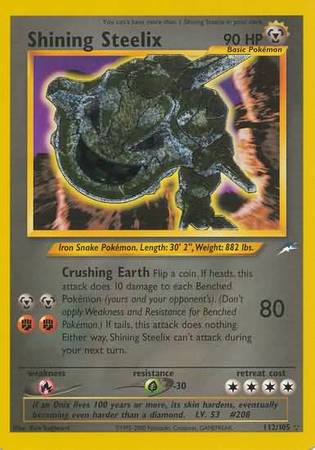 Shining Steelix (112/105) [Neo Destiny Unlimited] | Good Games Morley